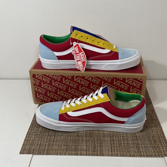 Vans old skool Style 36 Sunshine Multi colors true white - Picture 2 of 9